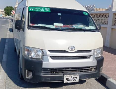 12 Seater Hiace for Rent